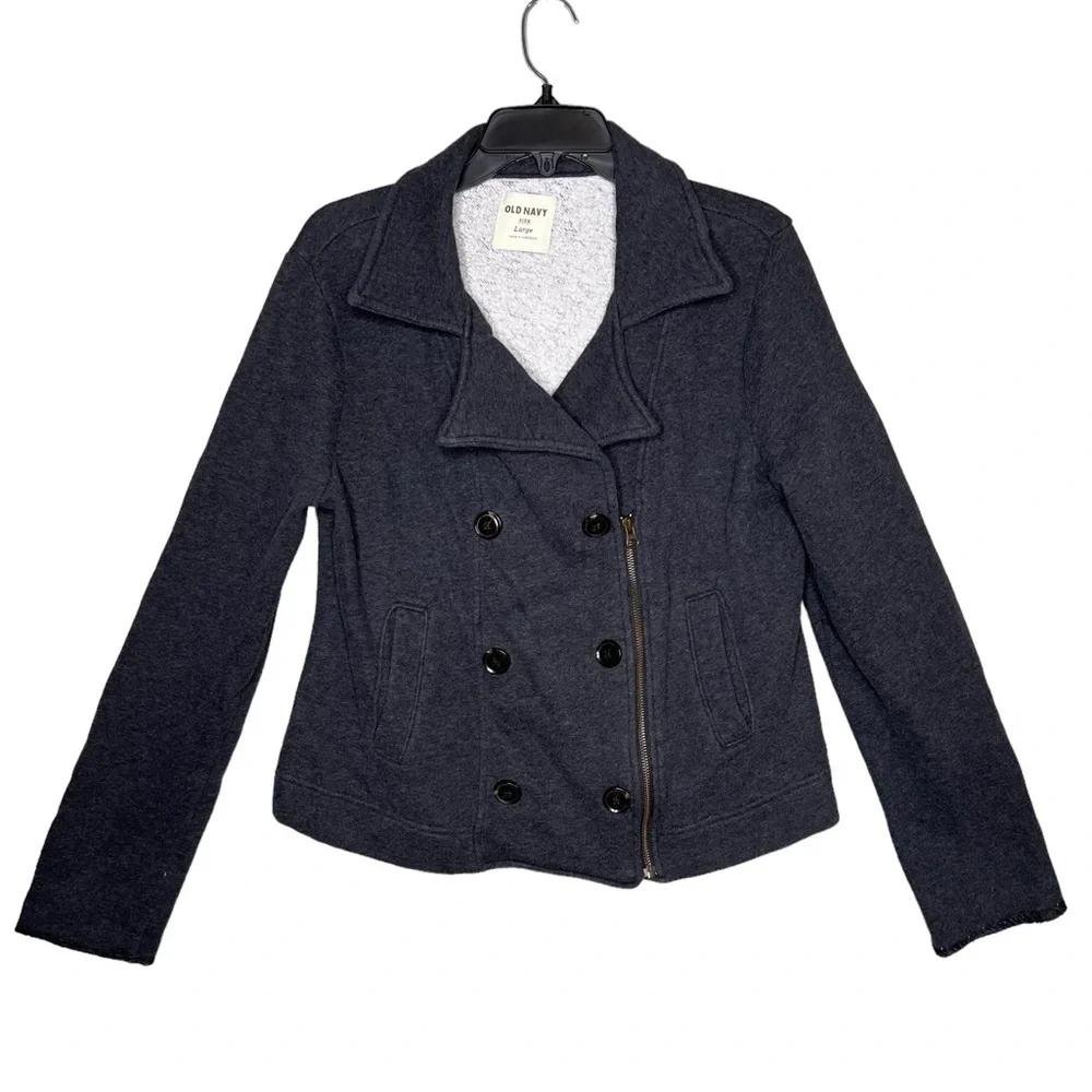 Old Navy Fleece Double Breasted Jacket